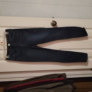 SO high rise dark wash jean jeggings, size 3/26W